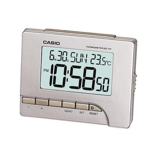 CASIO TABLE CLOCK - DQ-747-8DF