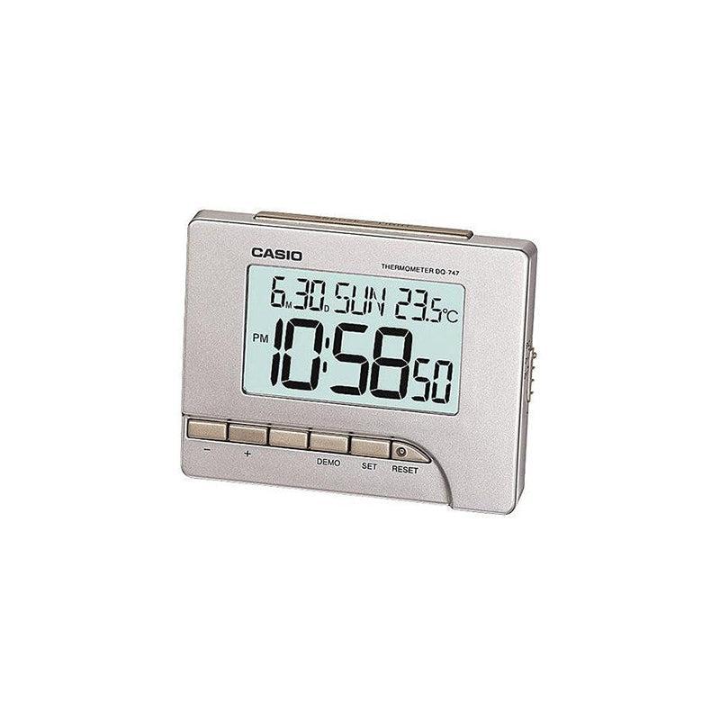CASIO TABLE CLOCK - DQ-747-8DF