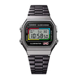 CASIO VINTAGE UNO COLLABORTATION DIGITAL WATCH - A168WEUC-1ADR