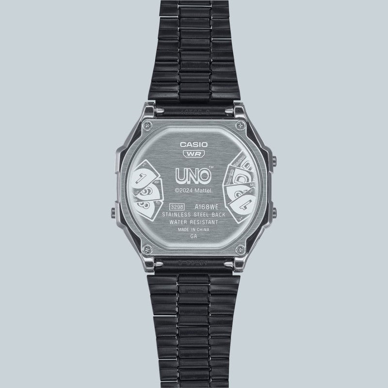 CASIO VINTAGE UNO COLLABORTATION DIGITAL WATCH - A168WEUC-1ADR