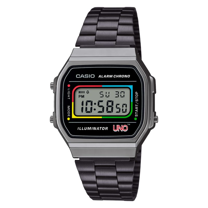 CASIO VINTAGE UNO COLLABORTATION DIGITAL WATCH - A168WEUC-1ADR