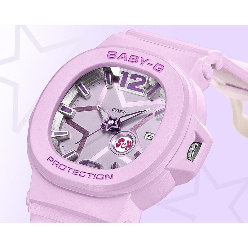Casio BABY‑G Playful Star‑Motif Digital Watch - BGA-10D-6ADR
