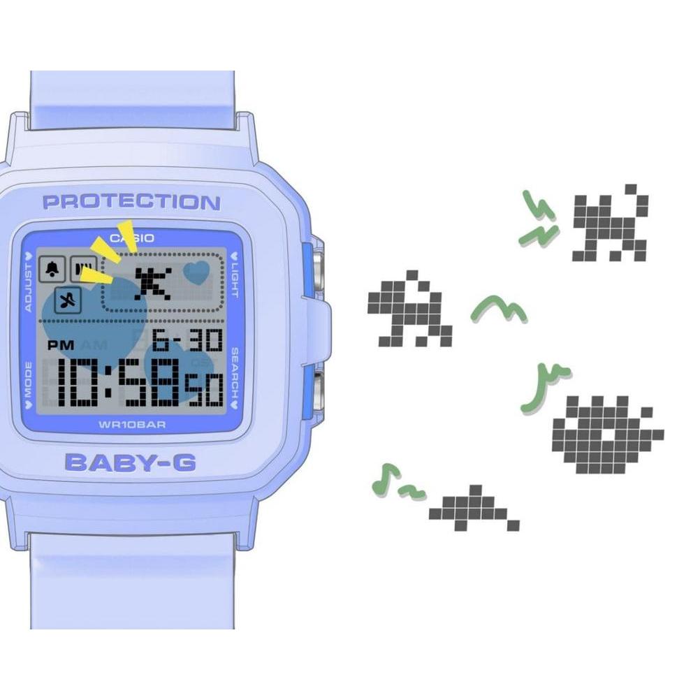 Casio BABY-G+PLUS Convertible Heart-Holder Pop Color Watch