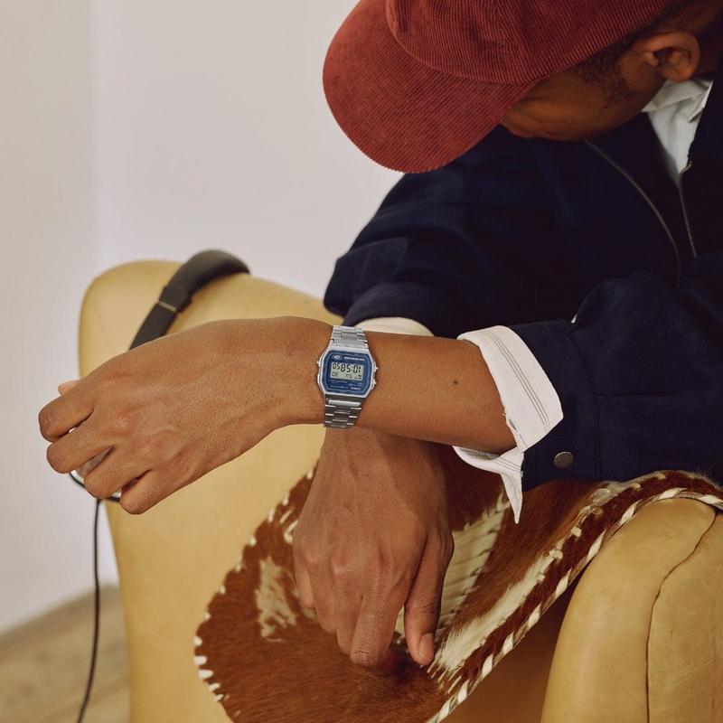 Casio Blue Dial Vintage Watch - A158WEA-2DF