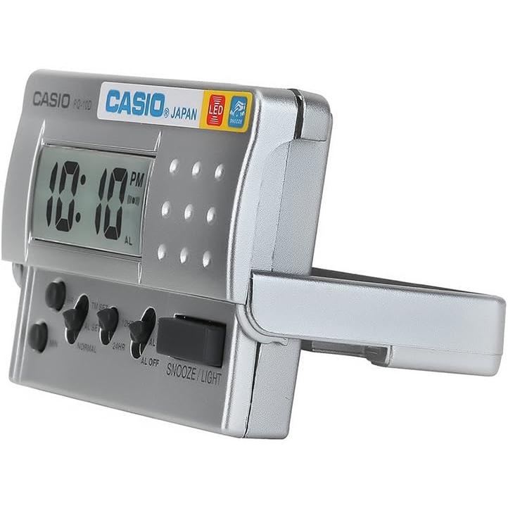 Casio Compact Digital Travel Alarm Clock PQ-10D-8RDF