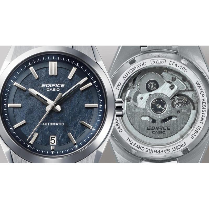 Casio Edifice Automatic Blue Dial Watch - EFK-100D-2ADR