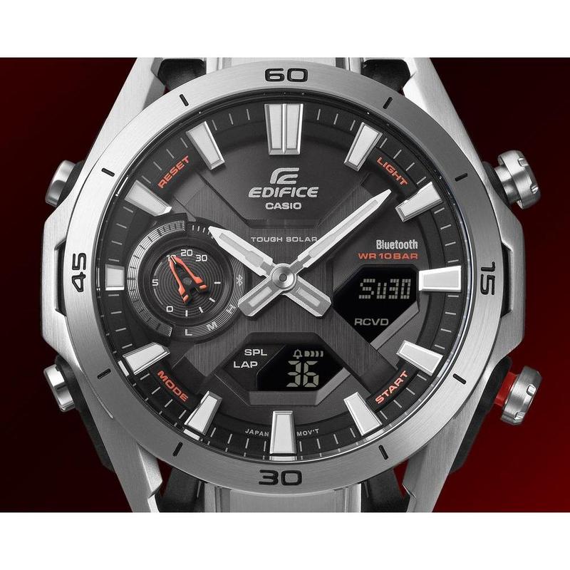 Casio Edifice Solar Racing‑Inspired Chronograph Watch -