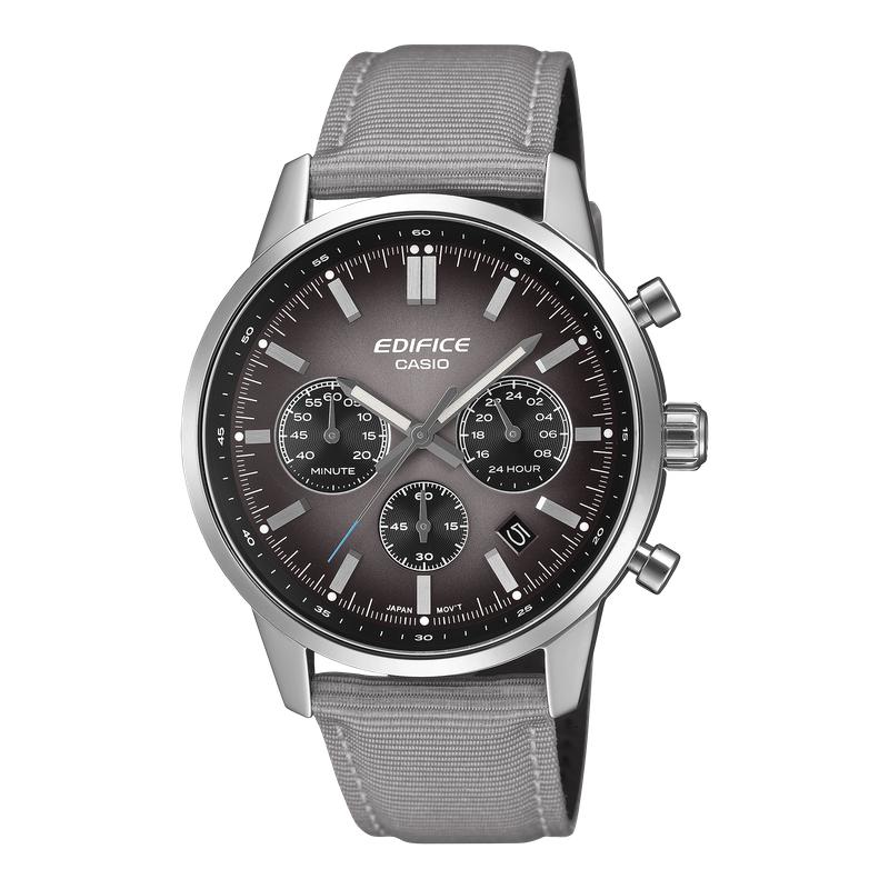 Casio Edifice Sporty Stainless Chronograph Watch - EFR-575C-8ADF