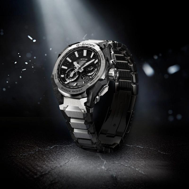 Casio G‑Shock Carbon‑Steel Solar Watch Multi‑Function - MTG-B4000D-1ADR