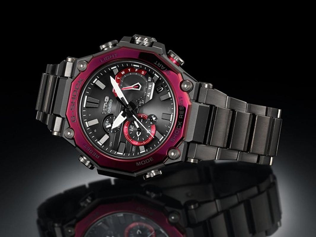 Casio G-Shock Carbon & Steel Watch -