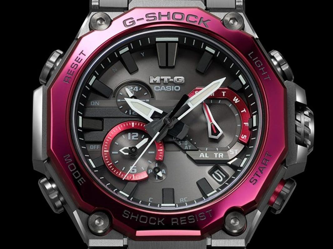 Casio G-Shock Carbon & Steel Watch -