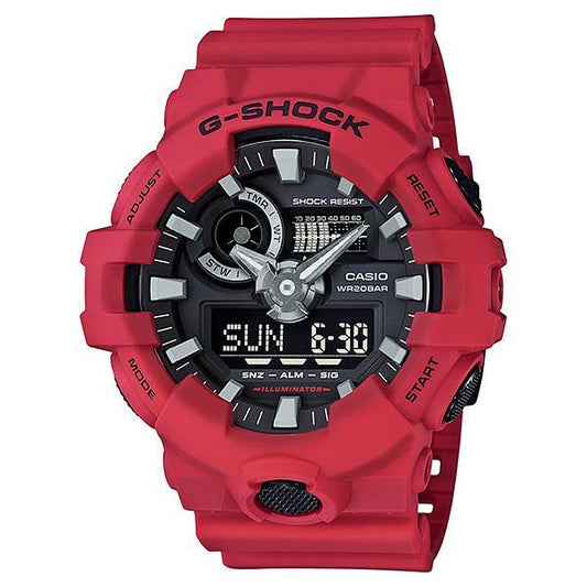 Casio G-Shock Mens 200m Standard - GA-700-4ADR