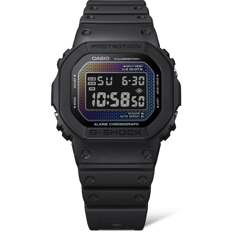Casio G‑Shock Rainbow Brick Wall Digital Watch - DW-5600RW-1DR