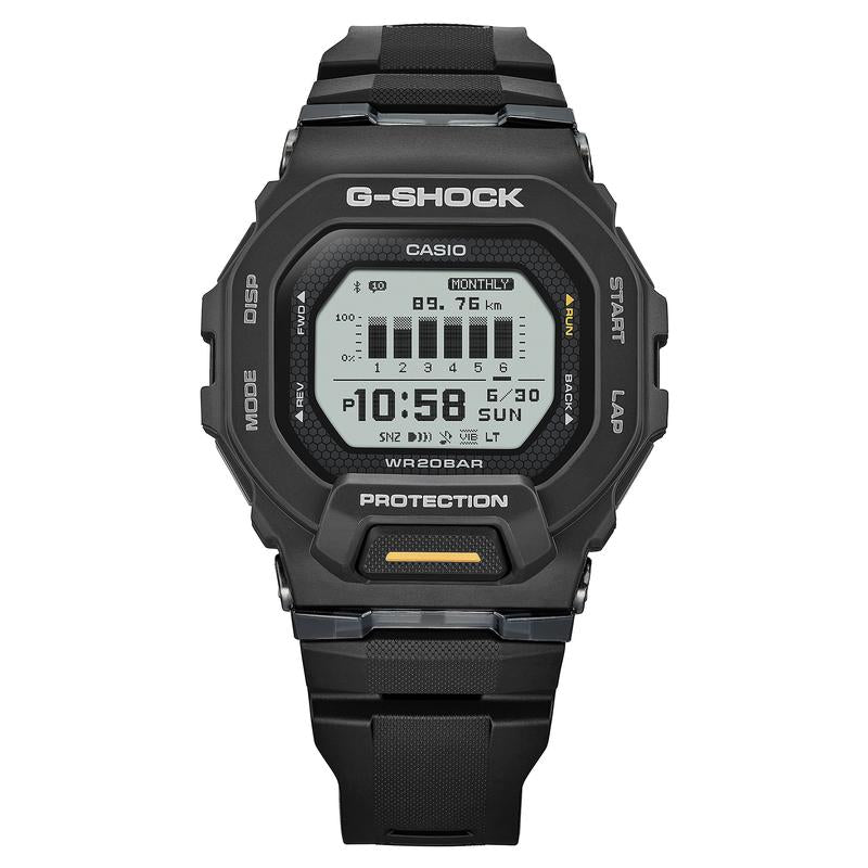 時計 CASIO G-SHOCK gbd200 Casio G‑Shock GBD‑200‑1A1 Sports Fitness Watch – Memory‑Pixel