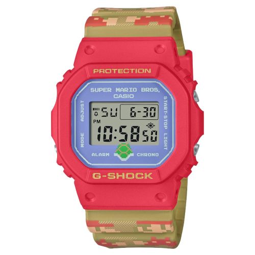 Casio Gshock Digital Super Mario Limited Edition Watch