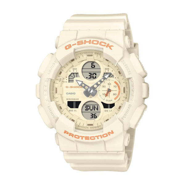 Casio GMA‑S140‑7A Ivory G‑SHOCK Women's Analog‑Digital Watch