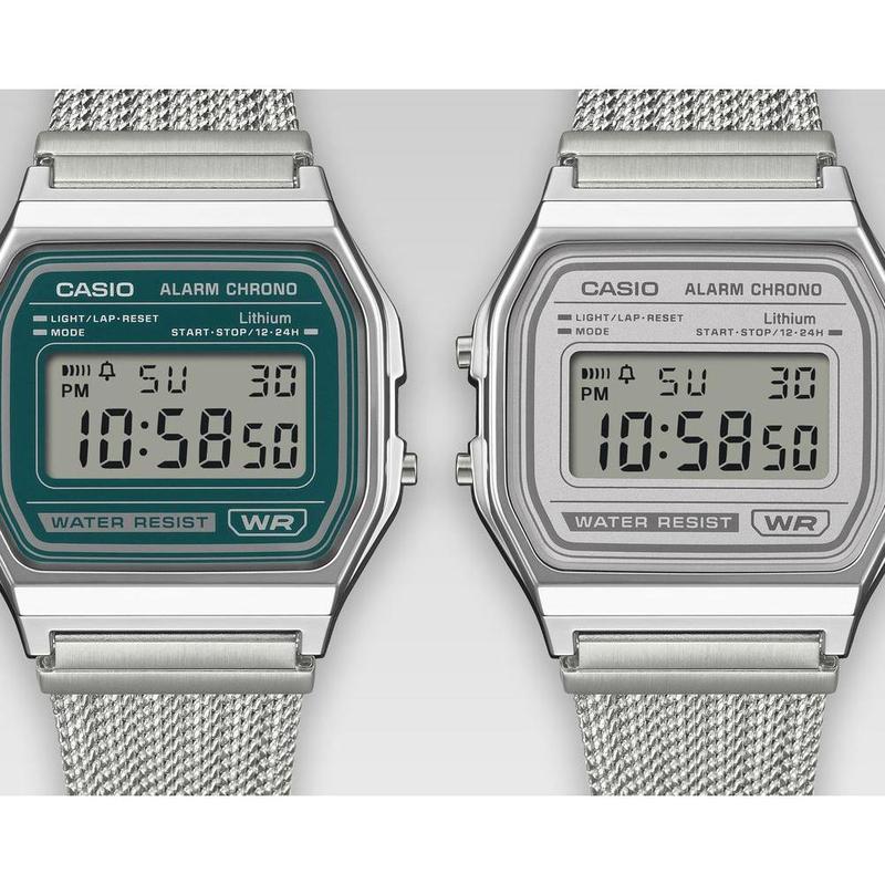Casio Vintage Digital Elegant Watch - A158WEM-3DF