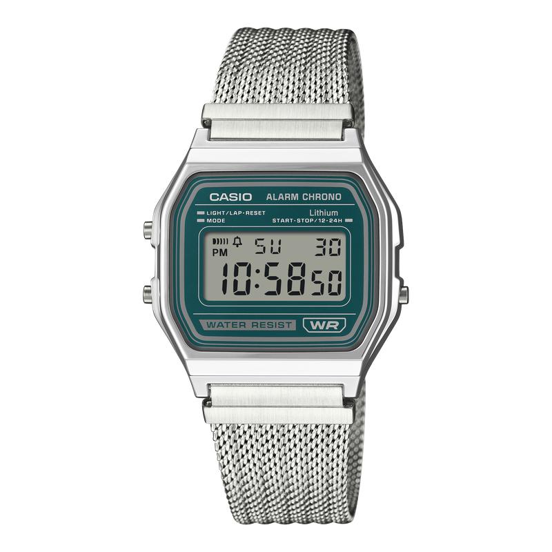 Casio Vintage Digital Elegant Watch - A158WEM-3DF