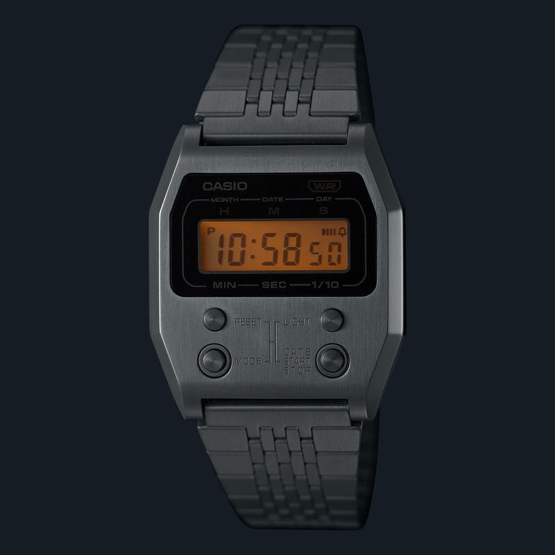 Casio Vintage Full-Metal Digital Watch - A1100D-1DF
