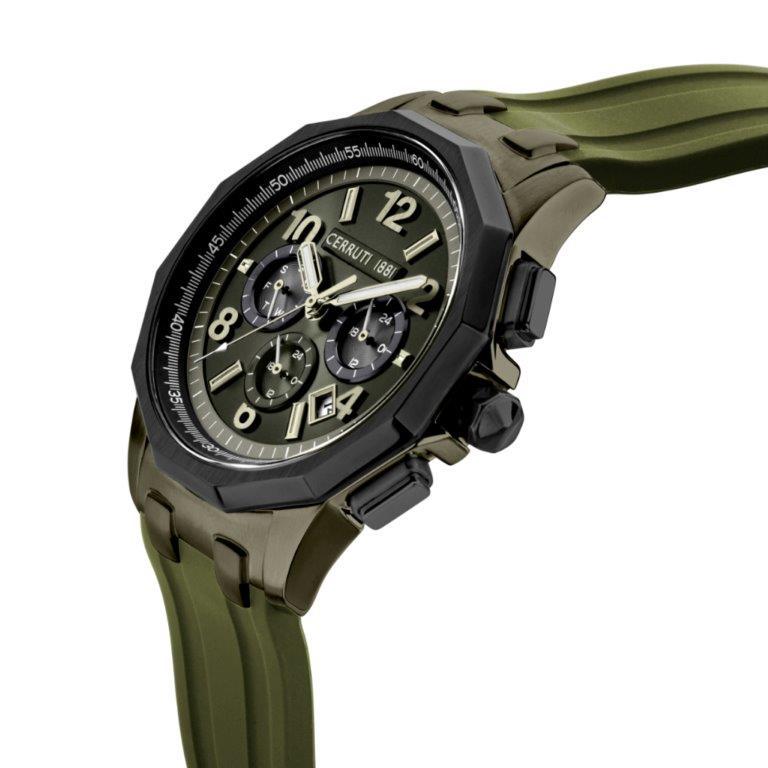 Cerruti 1881 Molveno Men Watch Contemporary Silicon CTCIWGQ22241