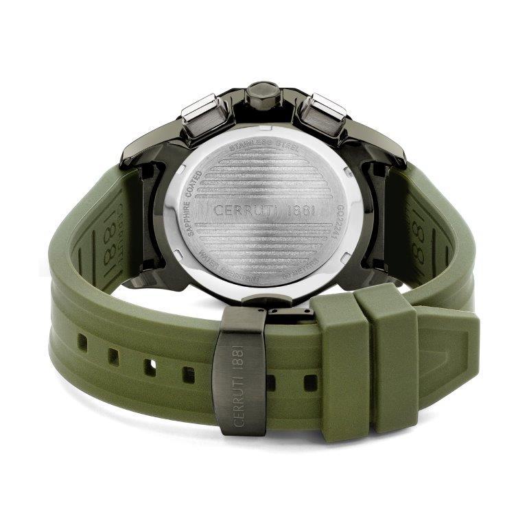 Cerruti 1881 Molveno Men Watch Contemporary Silicon CTCIWGQ22241