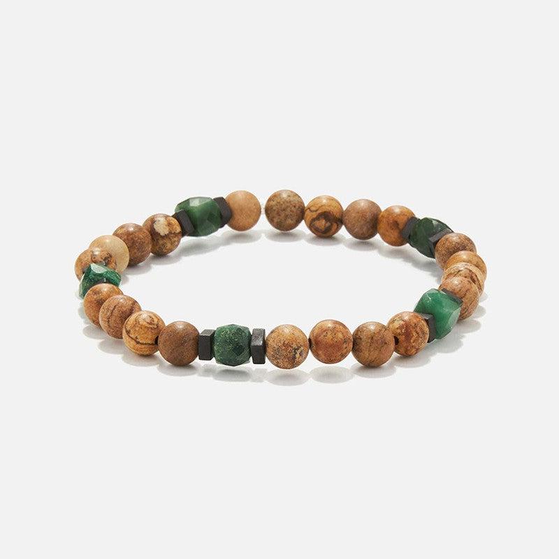 Chrysostomos Handmade Bracelet with Jasper