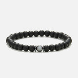 Chrysostomos Handmade Bracelet with Onyx