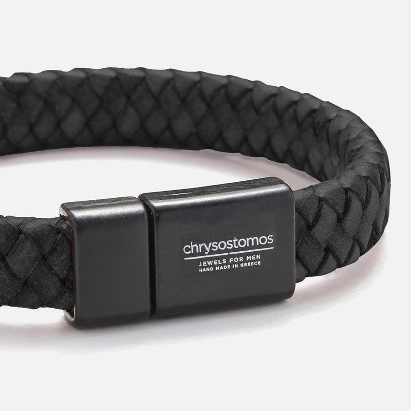 Chrysostomos Handmade Leather Bracelet