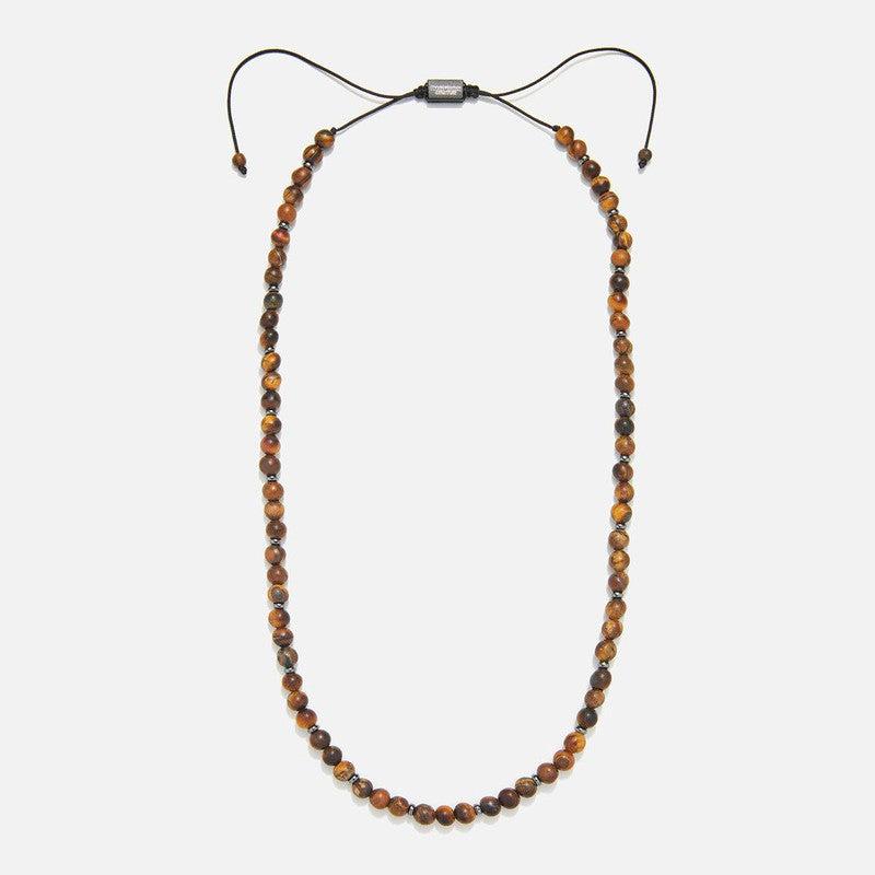 Chrysostomos Handmade Necklace with Tiger’s Eye