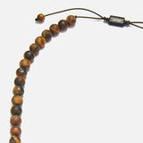 Chrysostomos Handmade Rosary Necklace with Tigerâ€™s Eye