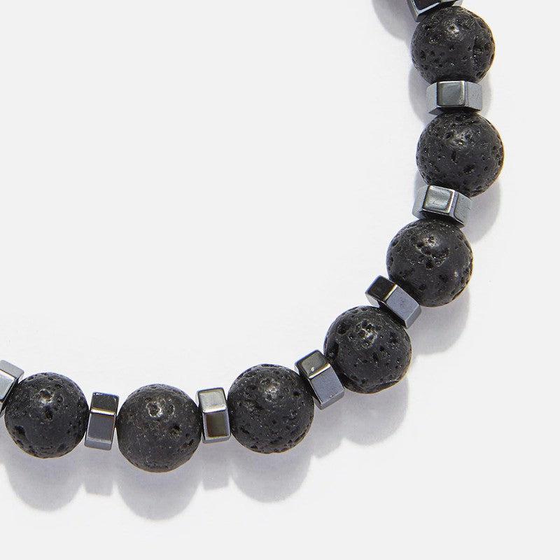 Chrysostomos Kids Bracelet Handmade Natural Mineral Lava Stones