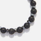 Chrysostomos Kids Bracelet Handmade Natural Mineral Lava Stones