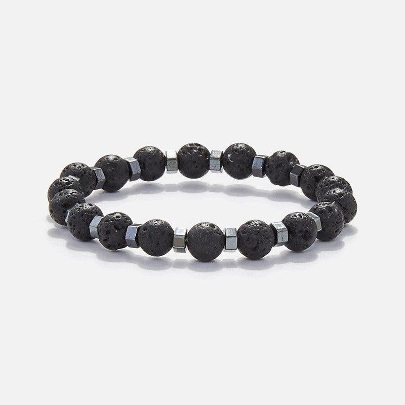 Chrysostomos Kids Bracelet Handmade Natural Mineral Lava Stones