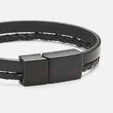 Chrysostomos Kids Handmade Lear Bracelet with Two Straps