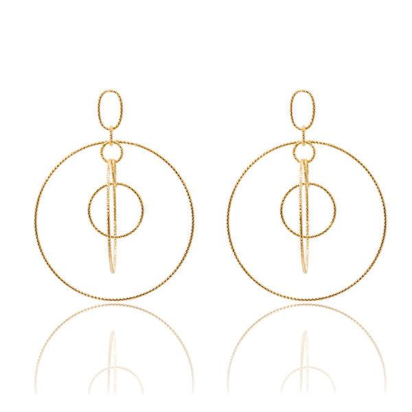 CiCi Collection Cirque Earrings Gold