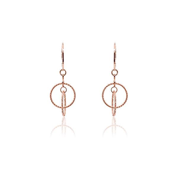 CiCi Collection Cutesy Earrings Rose-Gold