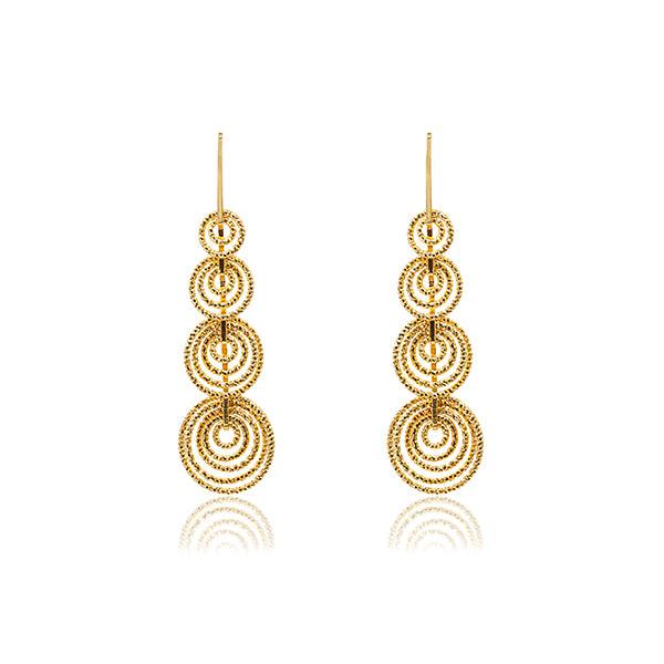 CiCi Collection Dreams Earrings Gold