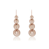 CiCi Collection Dreams Earrings Rose-Gold