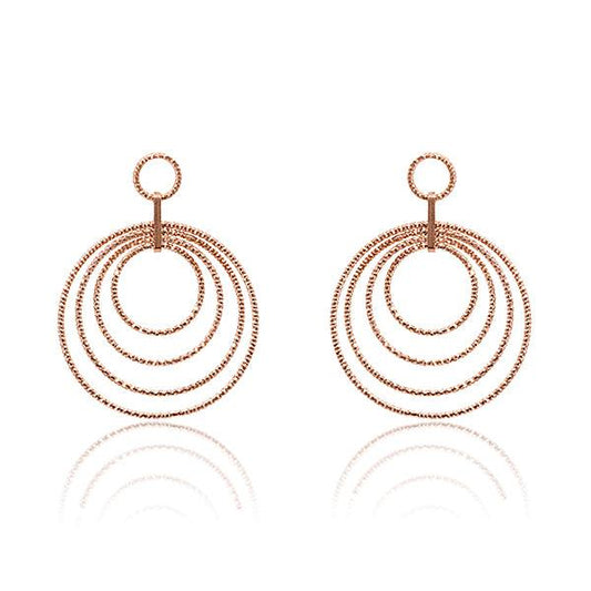CiCi Collection Echoes Earrings Rose-Gold
