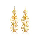 CiCi Collection Medaglione Earrings Gold