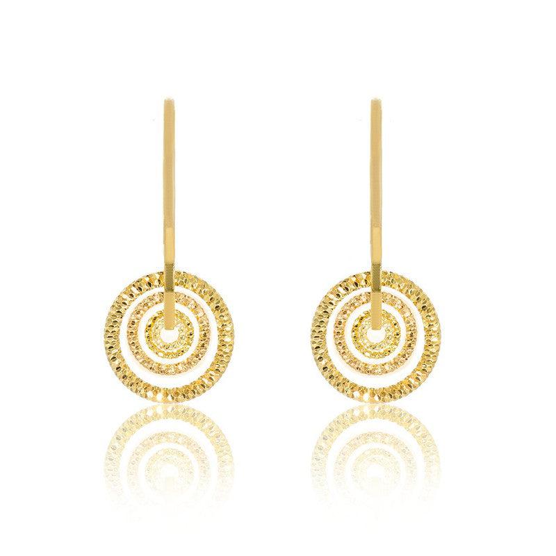 CiCi Collection Mini Conchiglia Earrings Gold
