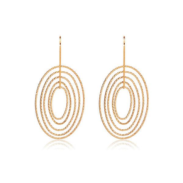 CiCi Collection Ovale Earrings Gold