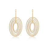 CiCi Collection Ovale Earrings Gold