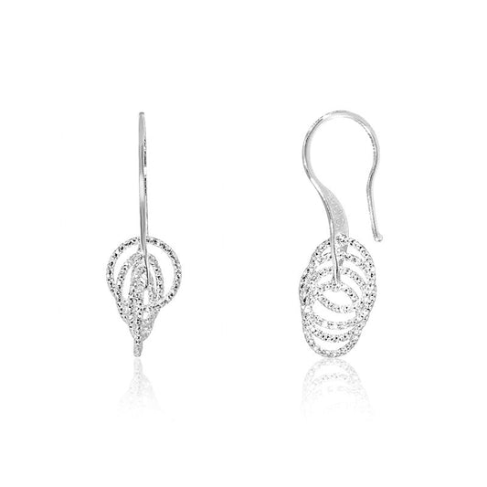 CiCi Collection Petite Infinity Earrings Silver
