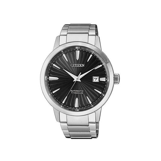Citizen Automatic S.Titanium Black Dial Watch