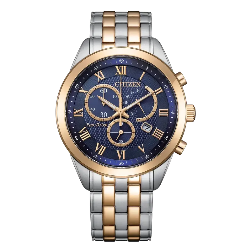 Citizen Classic Chronograph Eco-Drive Watch Blue Dial