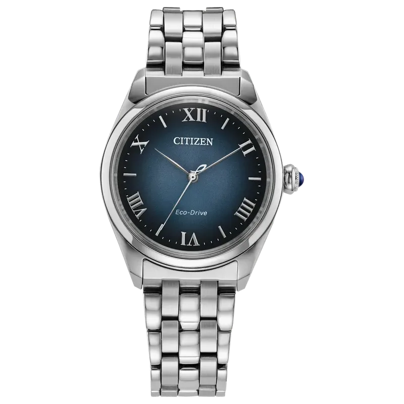 Citizen Classic Eco-Drive Women's Navy Blue Dial Watch