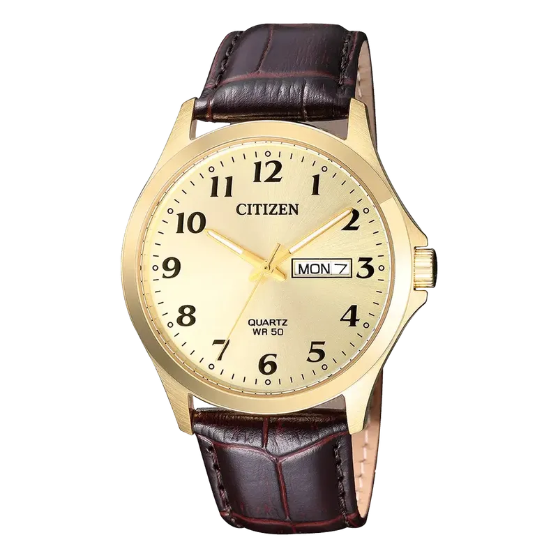 Citizen Classic Quartz Watch Gold Dial