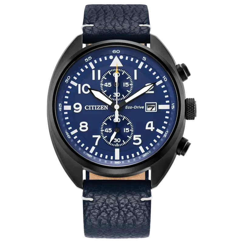 Citizen Eco-Drive Chronograph Blue Dial Men's Watch