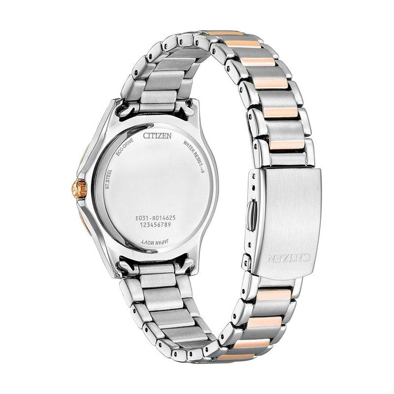 Citizen Eco-Drive Ladies 2 Tone Dress Watch